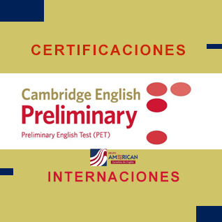 CURSO DE INGLES PET CAMBRIDGE