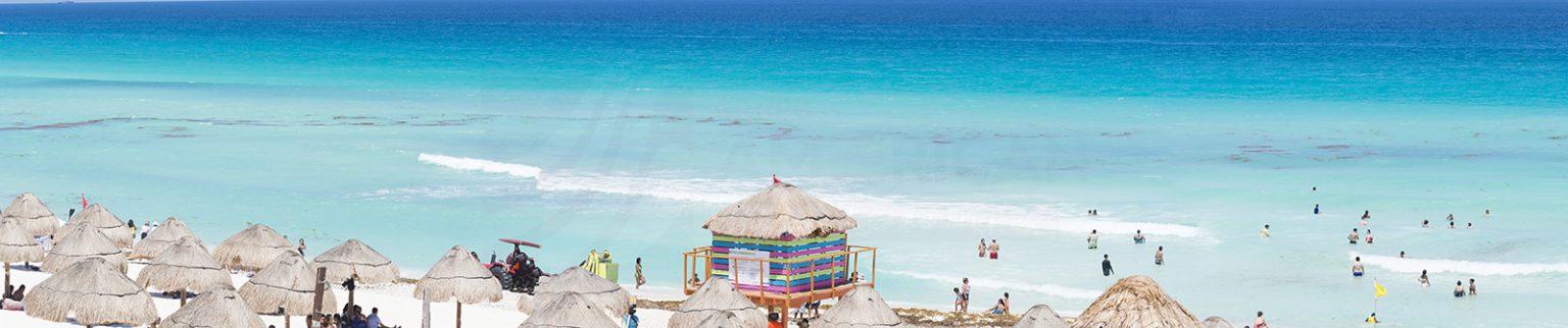 Playa delfines Cancun Grupo American Playa del carmen banner